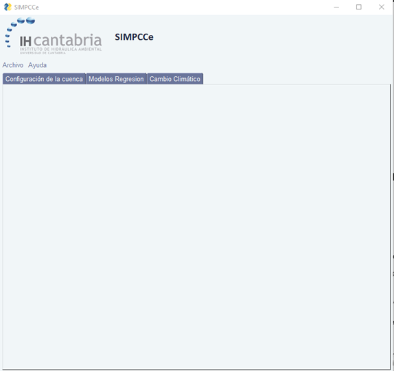 Screenshots of the SIMPCCe application